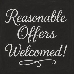 Reasonable Offers Welcomed !